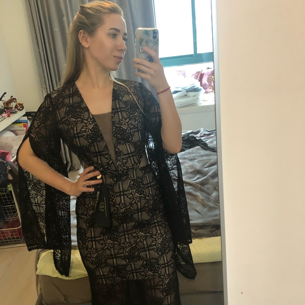 Bronx and Banco Natasha Noir Dress - Picture 2 of 7